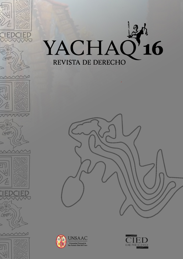 YachaQ: Revista de Derecho N.º 11