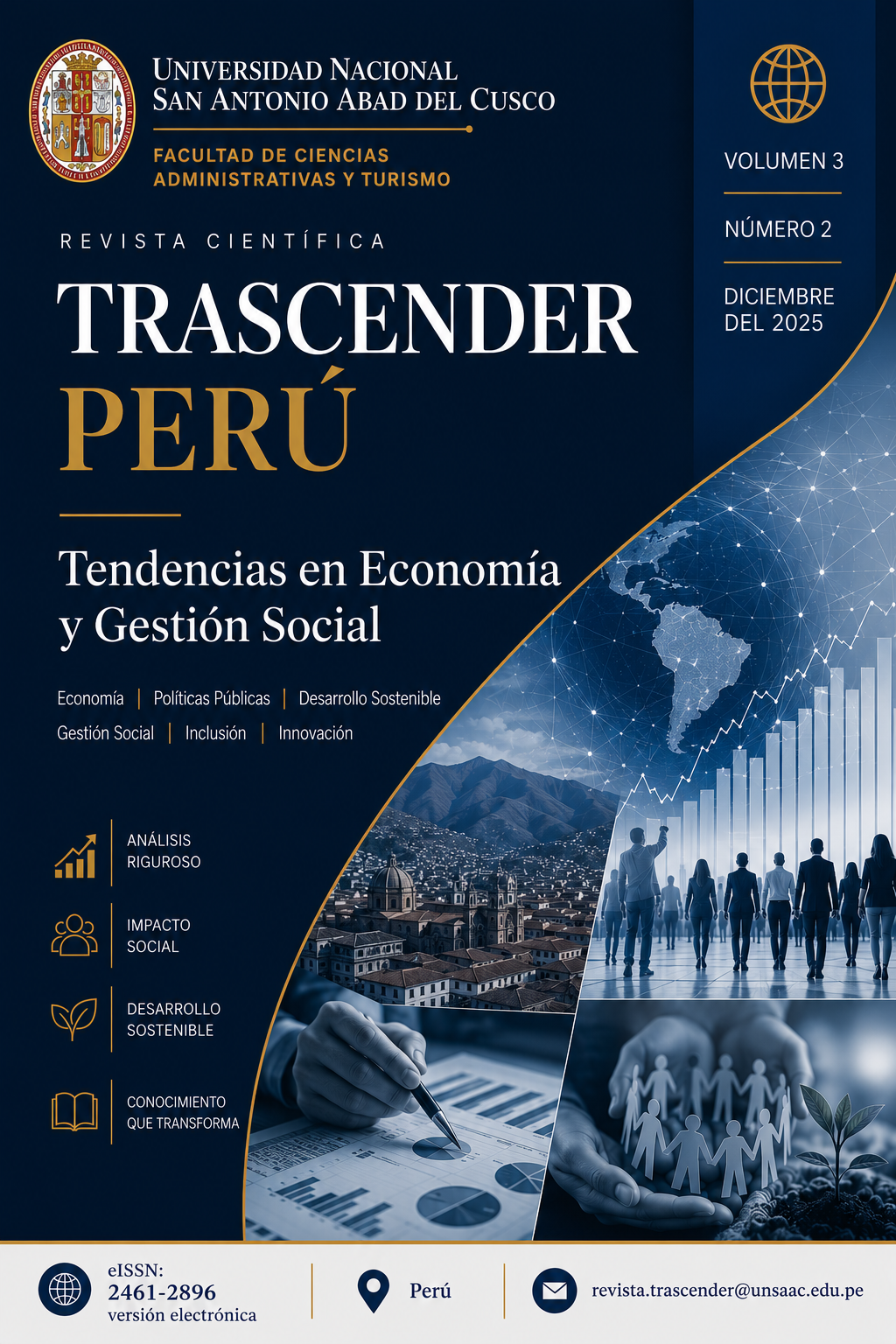 					Ver Vol. 3 Núm. 2 (2025): Tendencias en Economía y Gestión Social
				