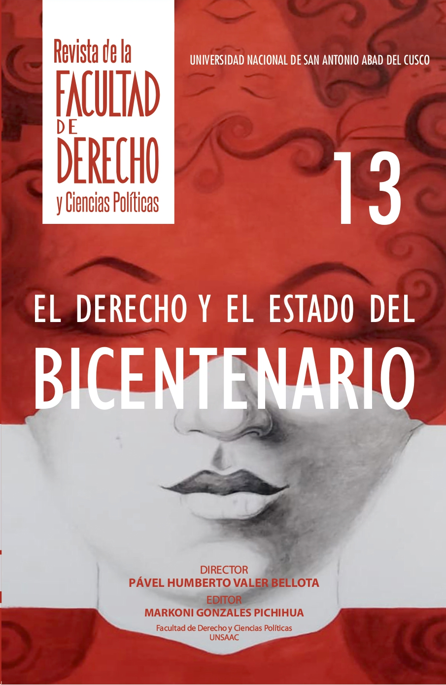 Foto de portada RFDCP Nro. 13 "El Derecho y el Estado del Bicentenario"
